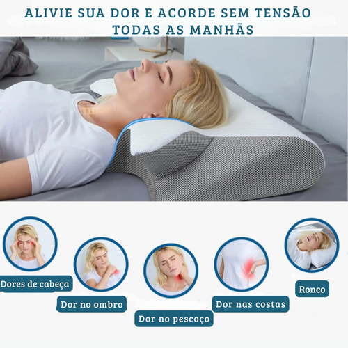 CerviSoft - Almofada cervical ergonómica com memória