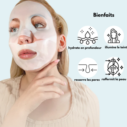 Masque Rajeunissant Bio Collagène & Actifs Naturels