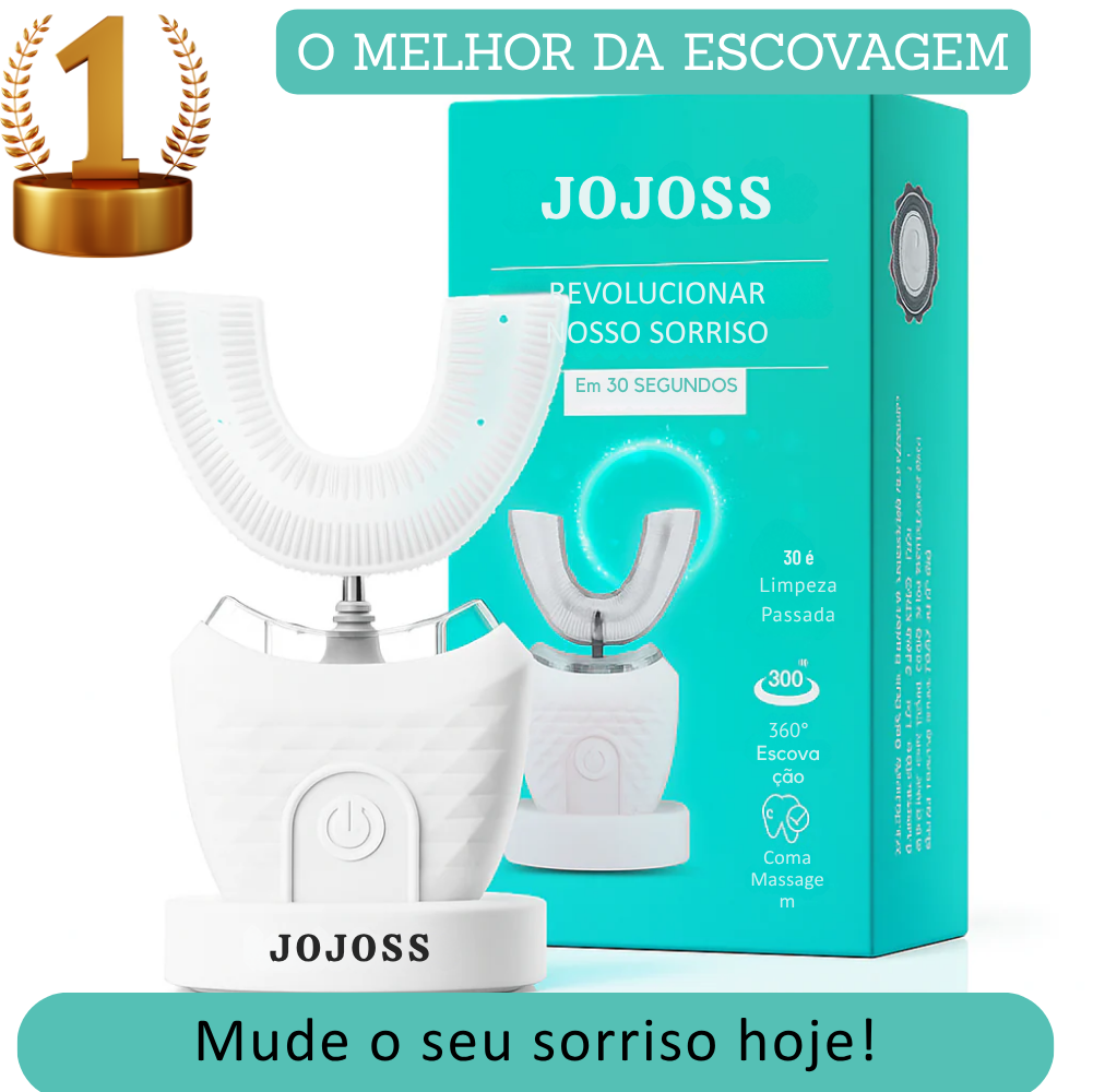 Jojoss Sonic 🦷 Uma escova de dentes inteligente para dentes mais brancos 💎