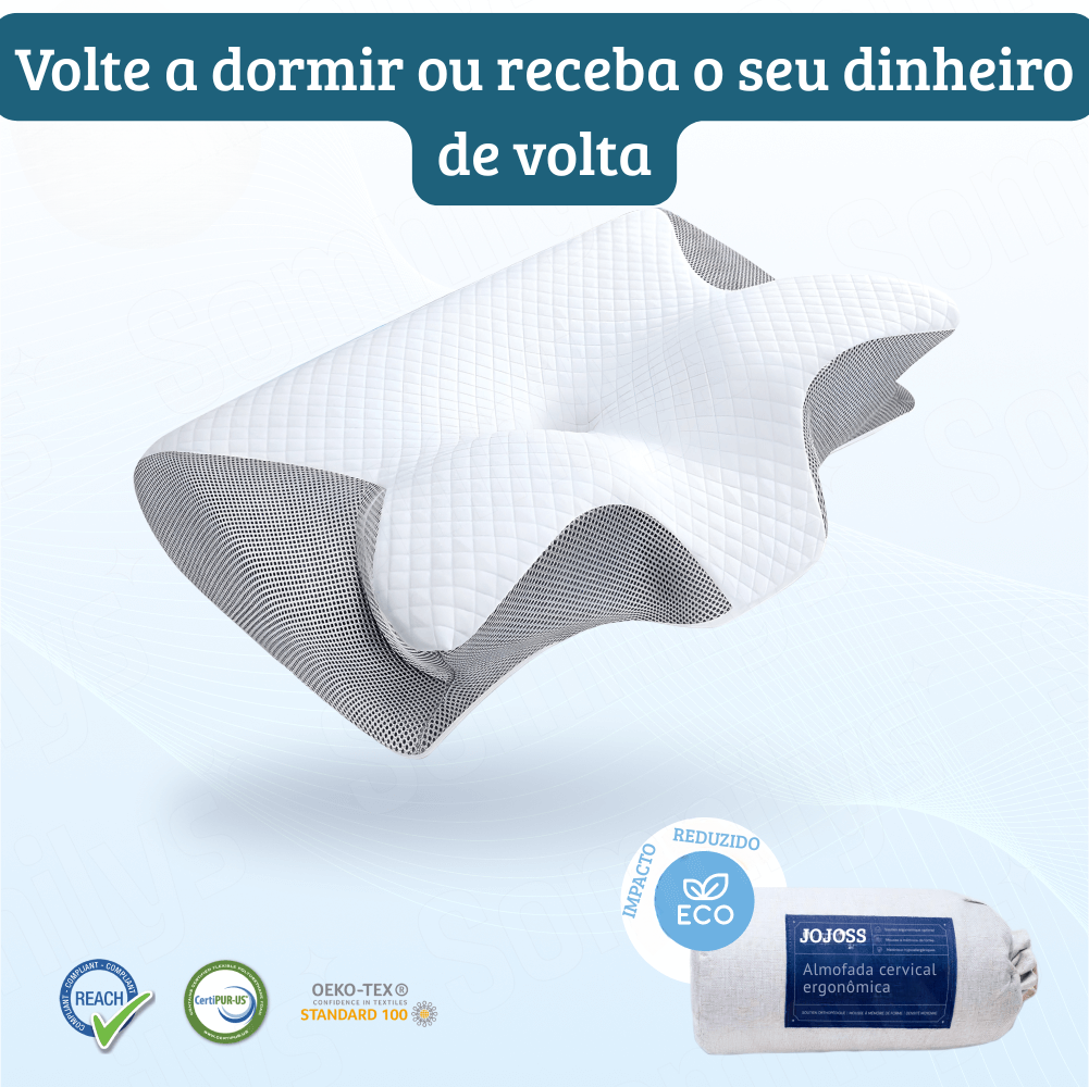 CerviSoft - Almofada cervical ergonómica com memória