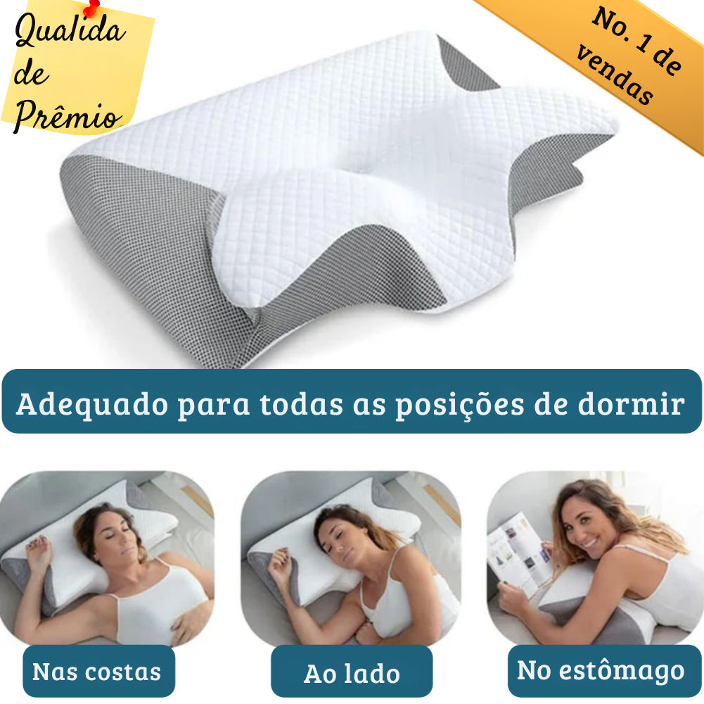 CerviSoft - Almofada cervical ergonómica com memória